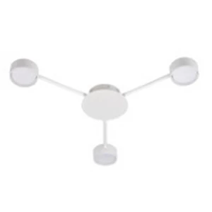 LED csillár GX53 Zibo x3 65cm fehér	