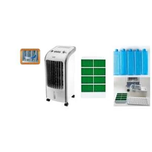 Home LH 300 léghűtő, 3 literes víztartály, 3 fokozat, párologtató betét, kereken gördíthető, 80 W