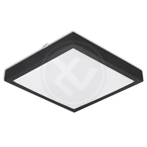 Solen 2xe27 fekete négyzet mennyezeti lámpa