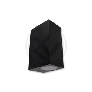 Lida Led lámpatest 2xGU10 fekete Duo