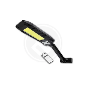 Szolár LED -es lámpa COB PIR érzékelő távirányító tartó