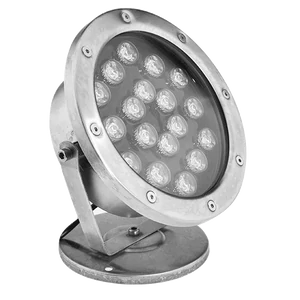 LED UNDERWATER LIGHT 12W RGB, IP68 WITH REMOUTE