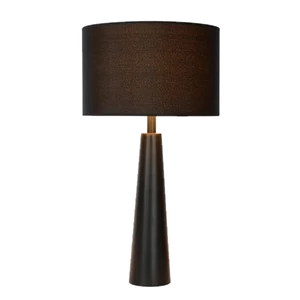 CAREN TABLE LAMP 1XE27 BLACK
