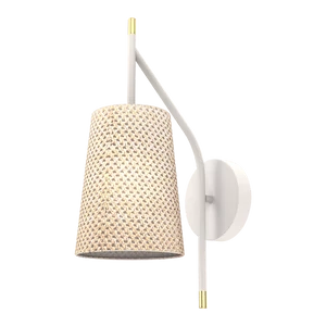 THERA WALL LAMP 1XE14 WHITE