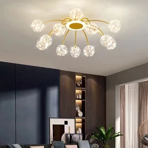 COLIN CEILING LAMP 12XG9 GOLD