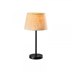 LORETO TABLE LAMP 1XE27 BLACK/FLAX