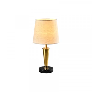 SALINA TABLE LAMP 1XE27 GOLD/FLAX
