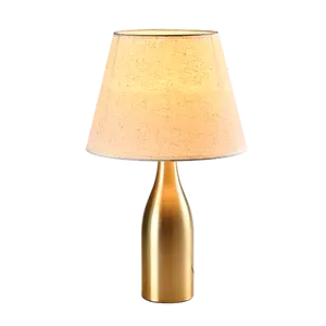 CAPRI TABLE LAMP 1XE27 GOLD/FLAX