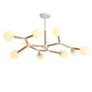 JANE CEILING LAMP 9XE27 WHITE