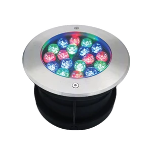 LED UNDERWATER LIGHT 18W RGB, IP68 WITH REMOUTE