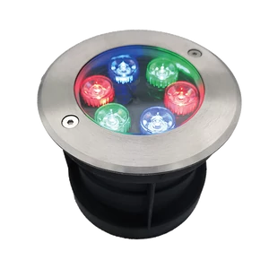 LED UNDERWATER LIGHT 6W RGB, IP68 WITH REMOUTE