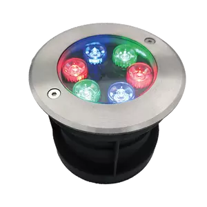 LED UNDERWATER LIGHT 6W RGB, IP68 WITH REMOUTE