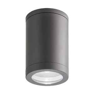 DL305 ROUND DOWNLIGHT SURFACE 1XE27 IP54 GREY