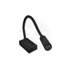 Leo 3W 4000K LED olvasólámpa fekete