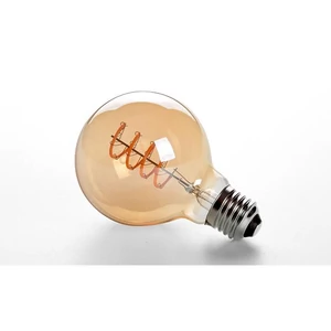 Led izzó e27 filament dimm g80 2200k 4w borostyán