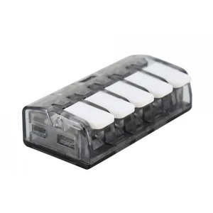 Vezetékösszekötő 5-ös, max.4mm2, 10db/csomag