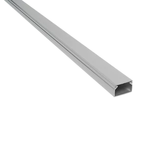 2m. 25X25 PLASTIC CABLE TRUNKING CT2 GREY
