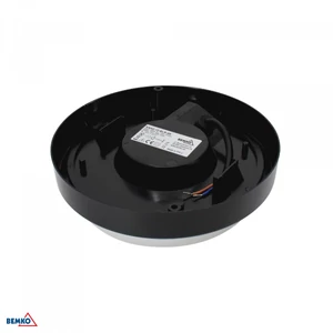 LED lámpa fekete 12W IP54 1150lm mozgásérzékelő