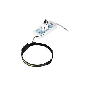 Led fejlámpa 3w cob + 1w led érzékelő akkumulátor