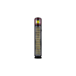 LED műhelylámpa 12,8W LED + COB napelem