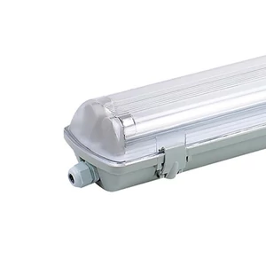 Led fénycsöves lámpatest 2x36w 120cm   átlátszó
