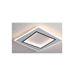 LED csillár 32W 40x40cm 4000K fekete