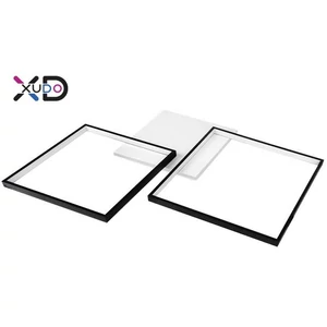 LED csillár 57W 79x58cm fekete állítható színhőmérséklet  távirányító