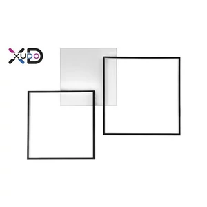 LED csillár 57W 79x58cm fekete állítható színhőmérséklet  távirányító