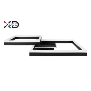 Led csillár 55w 65x50cm 4000k fekete