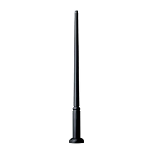 EKTOR POLE 3500ММ WITHOUT DOOR, BLACK