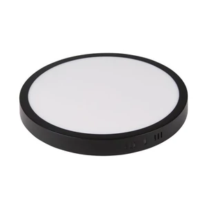 Proma 24w 4000k kerek felületre szerelhető led panel, fekete
