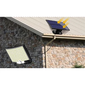 Solar LED reflektor 108xSMD PIR