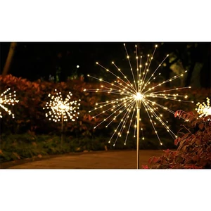 Led napelemes kerti lámpa, leszürható pitypang, 84 cm