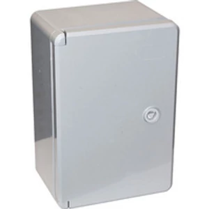 Műanyag elosztószekrény 350x250x150mm, IP65, ABS, fém szerelőlappal