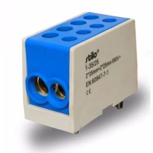 Fővezeték sorkapocs 2x 35/2x25mm2 kék HLAK 35-1/2