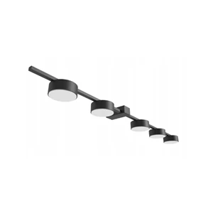 Led csillár 90cm gx53 zola x5 fekete