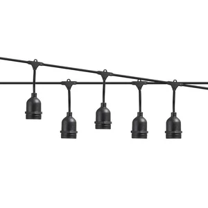 LED füzér 24V 10m 10x E27