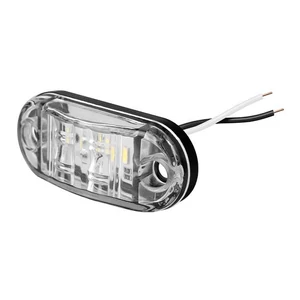 LED jelzőlámpa 12-24V 2xSMD fehér