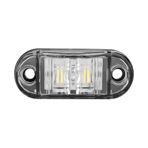 Led jelzőlámpa 12-24v 2xsmd fehér