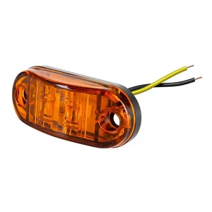 LED jelzőlámpa 12-24V 2xSMD narancs
