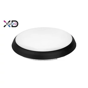 LED mennyezeti lámpa 18W fekete 4000K IP65 mikrohullámú érzékelő