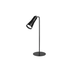 LED asztali lámpa 4000K 5W akkumulátoros fekete