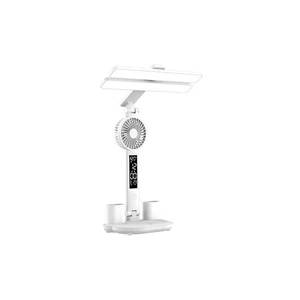 Led asztali lámpa beépített ventilátorral 3000-6000k fehér