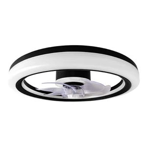 Led mennyezeti ventilátoros lámpa 3cct 45w fekete