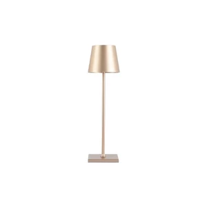 Solio LED asztali lámpa 4000K arany, akkumulátoros
