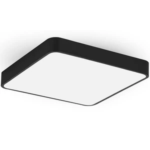 Led mennyezeti lámpa 3cct 54w 40cm fekete szögletes
