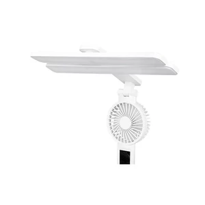 Led asztali lámpa beépített ventilátorral 3000-6000k fehér
