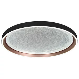 Led mennyezeti lámpa 3cct 72w fekete+arany tuya