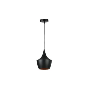 Függeszték E27 Karo x1 fekete + arany