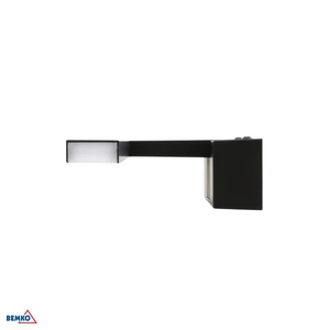LED Falilámpa KEIRA 8W 4000K 40cm IP44 fekete Bemko